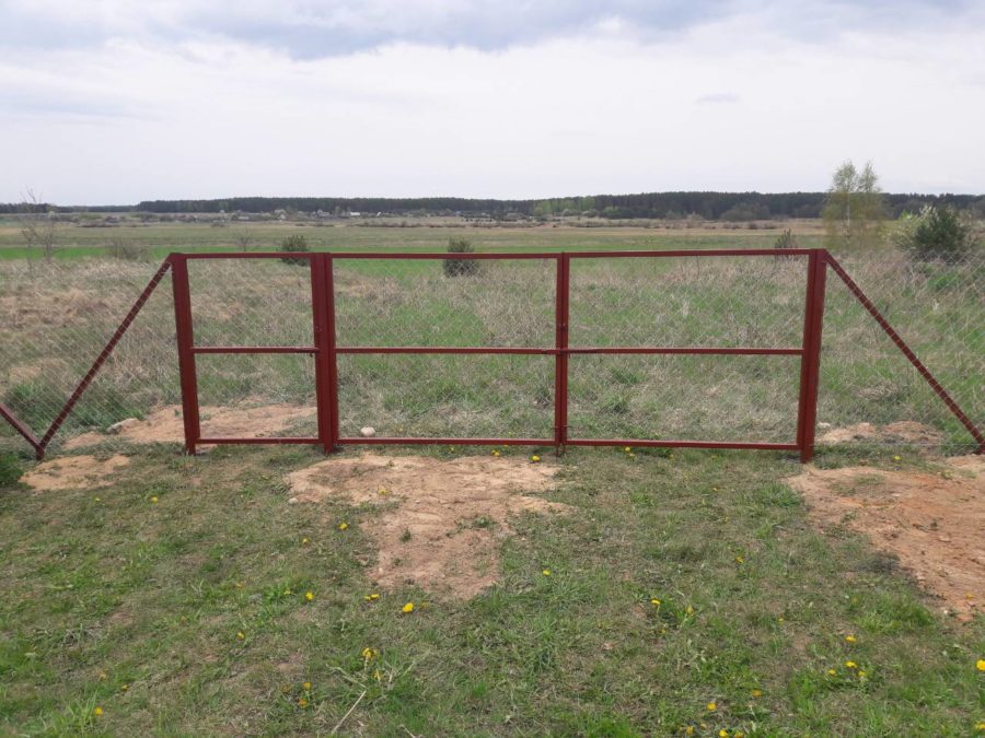 Забор из сетки рабицы 280м с воротами и калиткой фото6 в Шымкенте