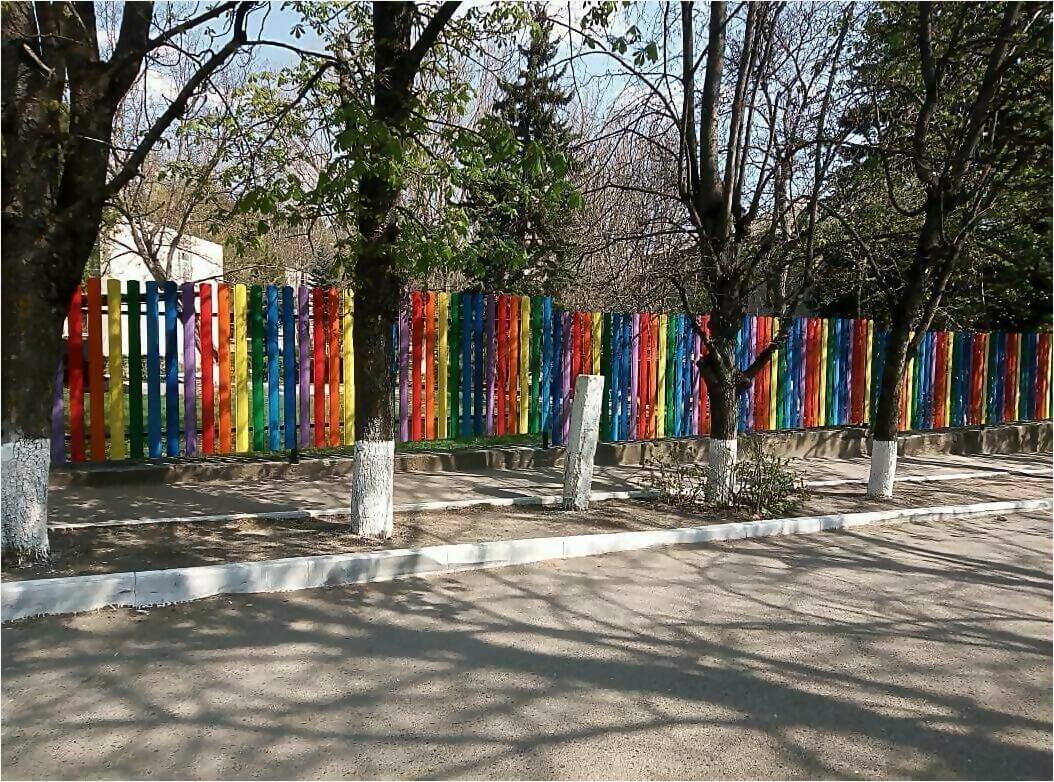 забор из штакетника 110м фото5 в Шымкенте