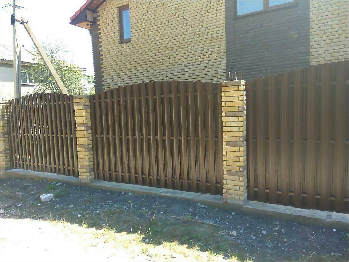 забор из штакетника 110м фото5 в Шымкенте