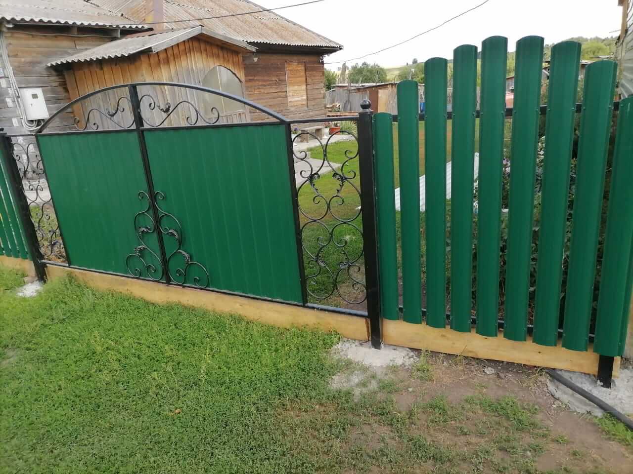 забор из штакетника Зеленый Мох фото7 в Шымкенте