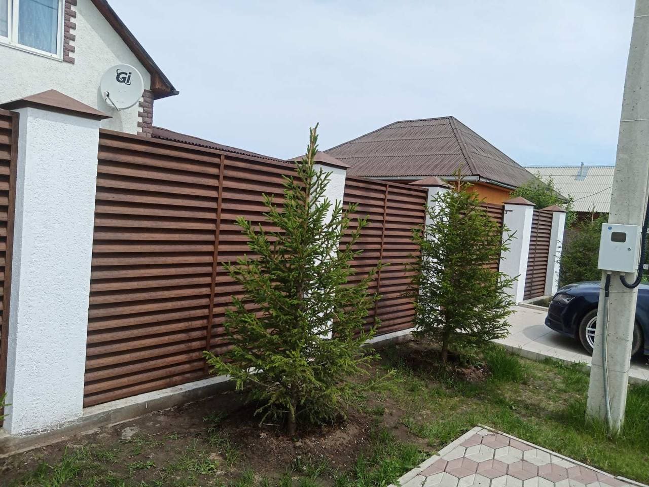 забор-жалюзи printech каштан двусторонний фото8 в Шымкенте