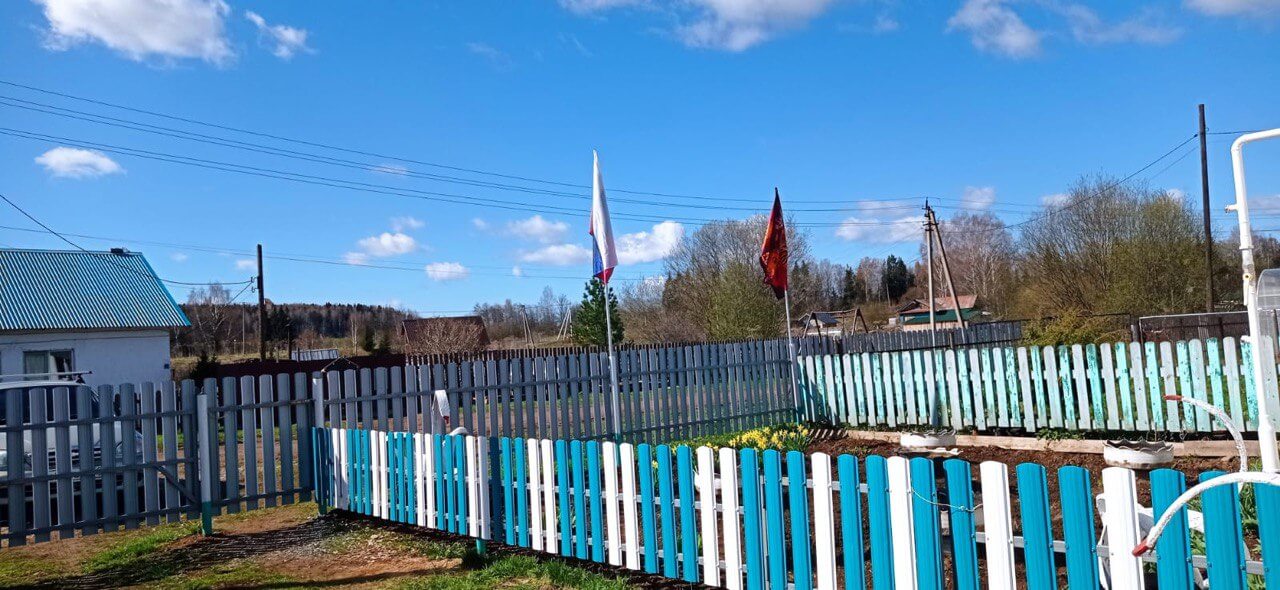 Забор из евроштакетника 16м RAL5021 Морская Волна, RAL9003 Белый фото 3 в Шымкенте
